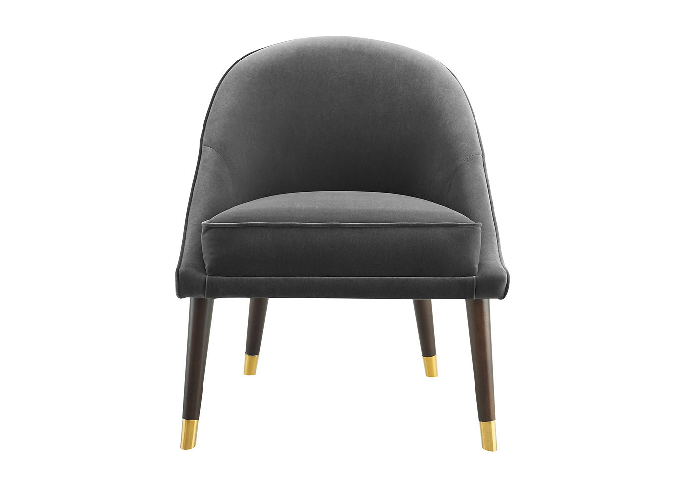 Avalon Charcoal Velvet Accent Chair,Steve Silver