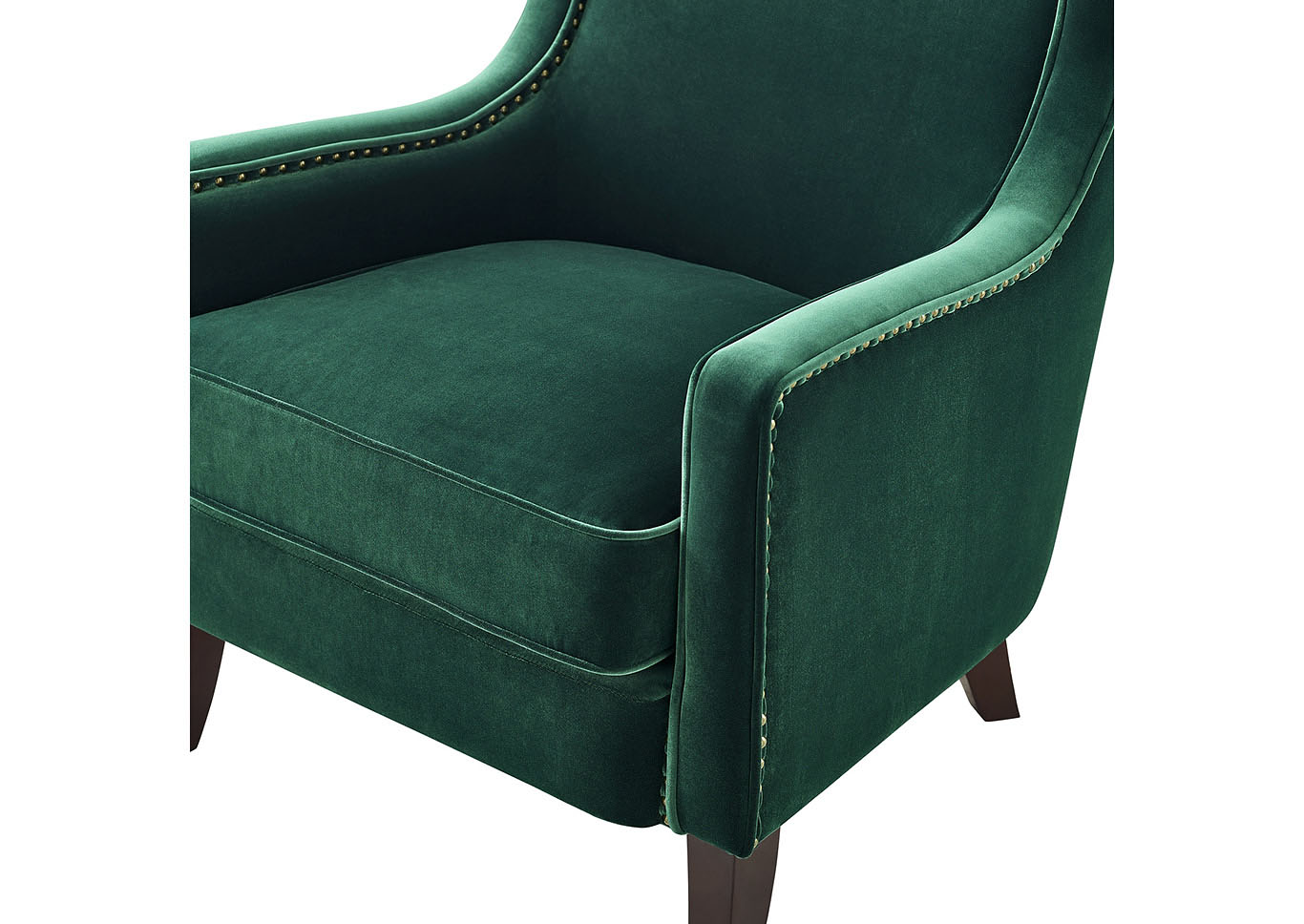 Rosco Emerald Velvet Accent Chair,Steve Silver