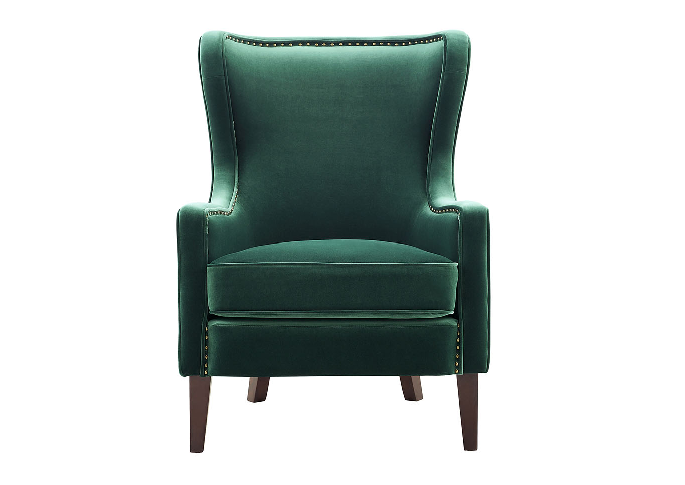 Rosco Emerald Velvet Accent Chair,Steve Silver