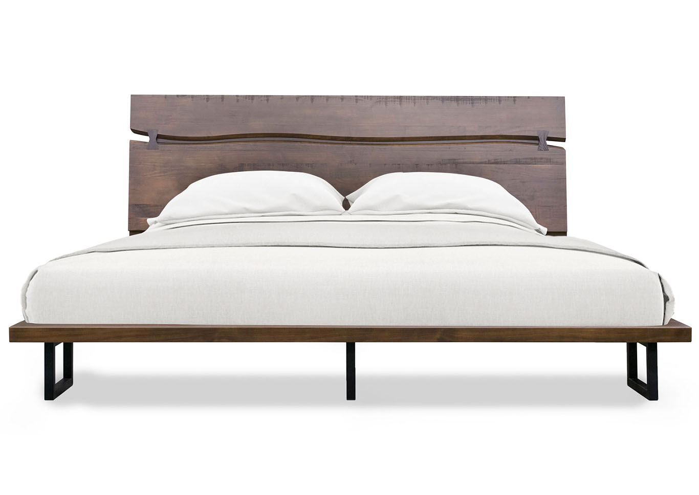 Pasco Brown Panel Queen Bed,Steve Silver