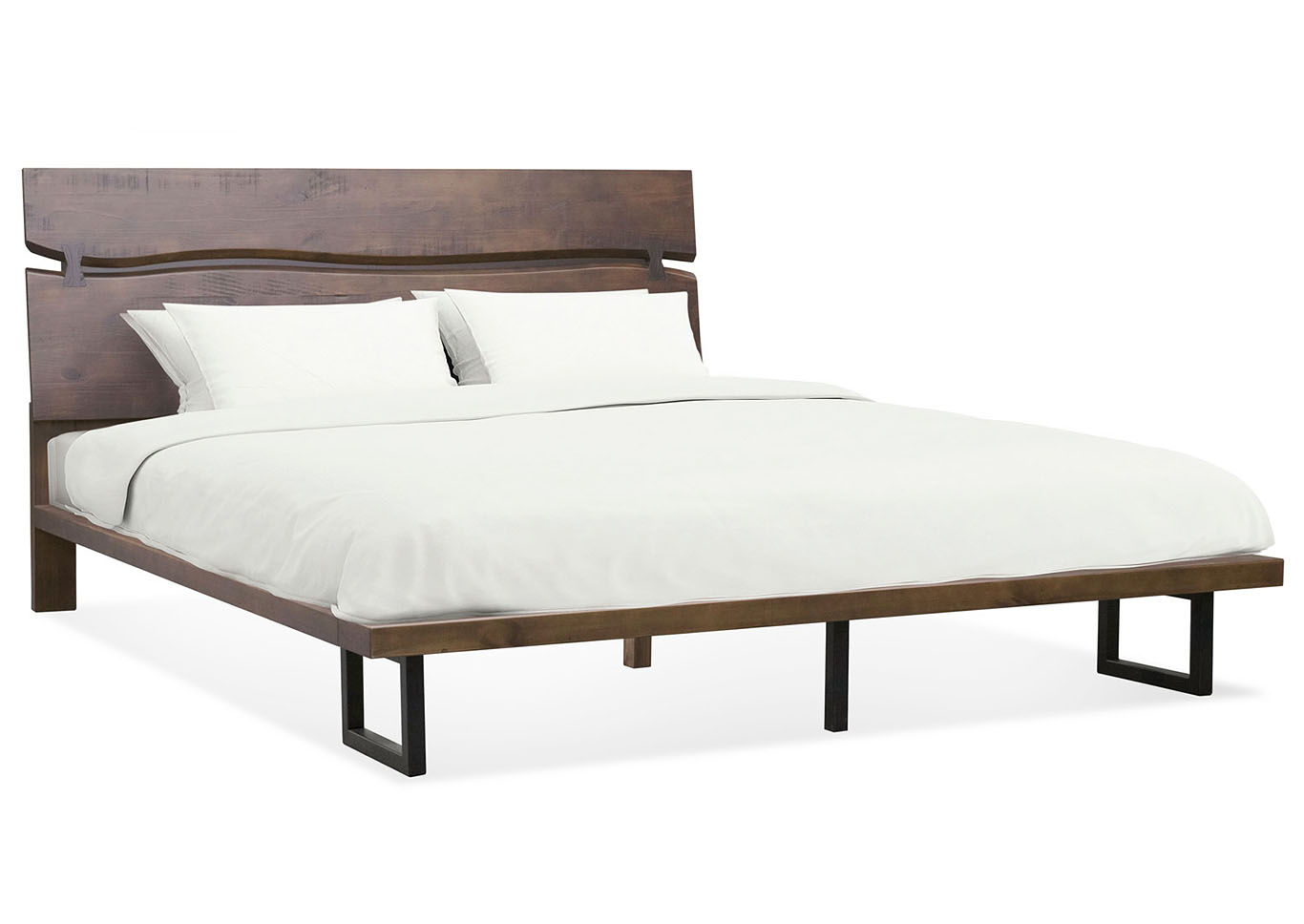 Pasco Brown Panel Queen Bed,Steve Silver