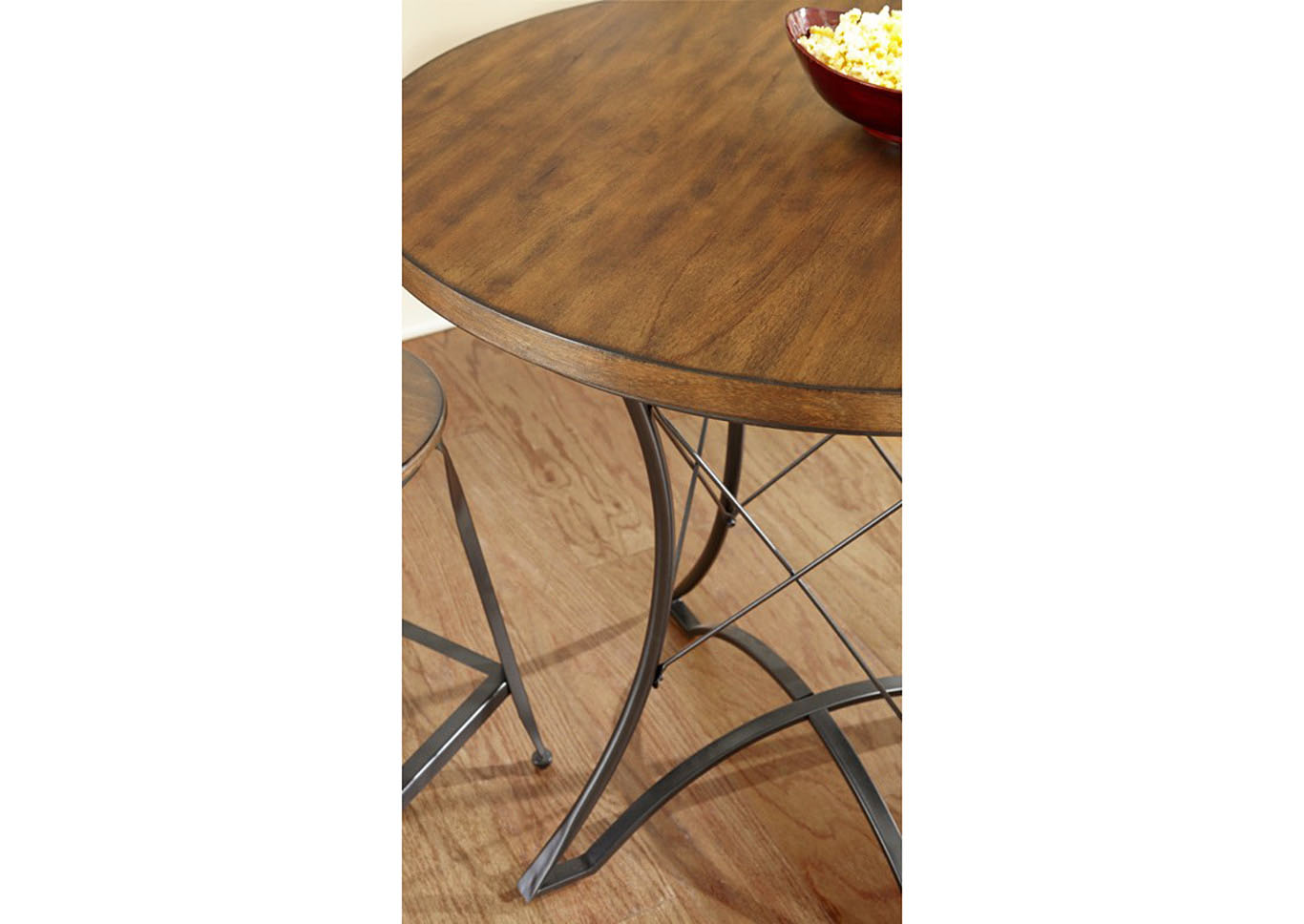 Adele Birch Round Counter Dining Table,Steve Silver