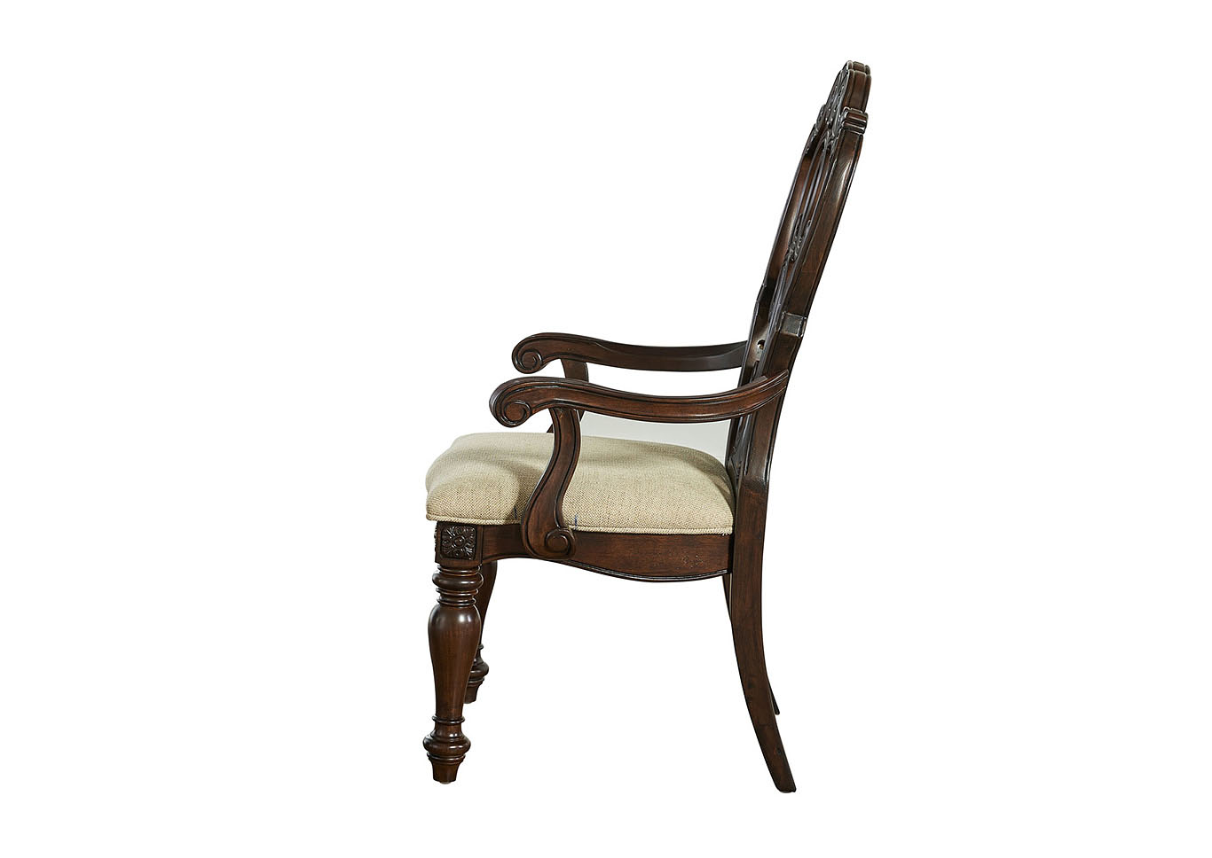 pecan wood dining room chairs