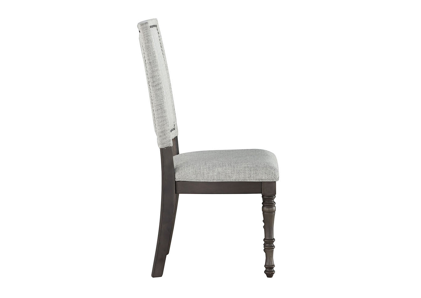 Linnett Grey Side Dining Chair [2/Ctn],Steve Silver