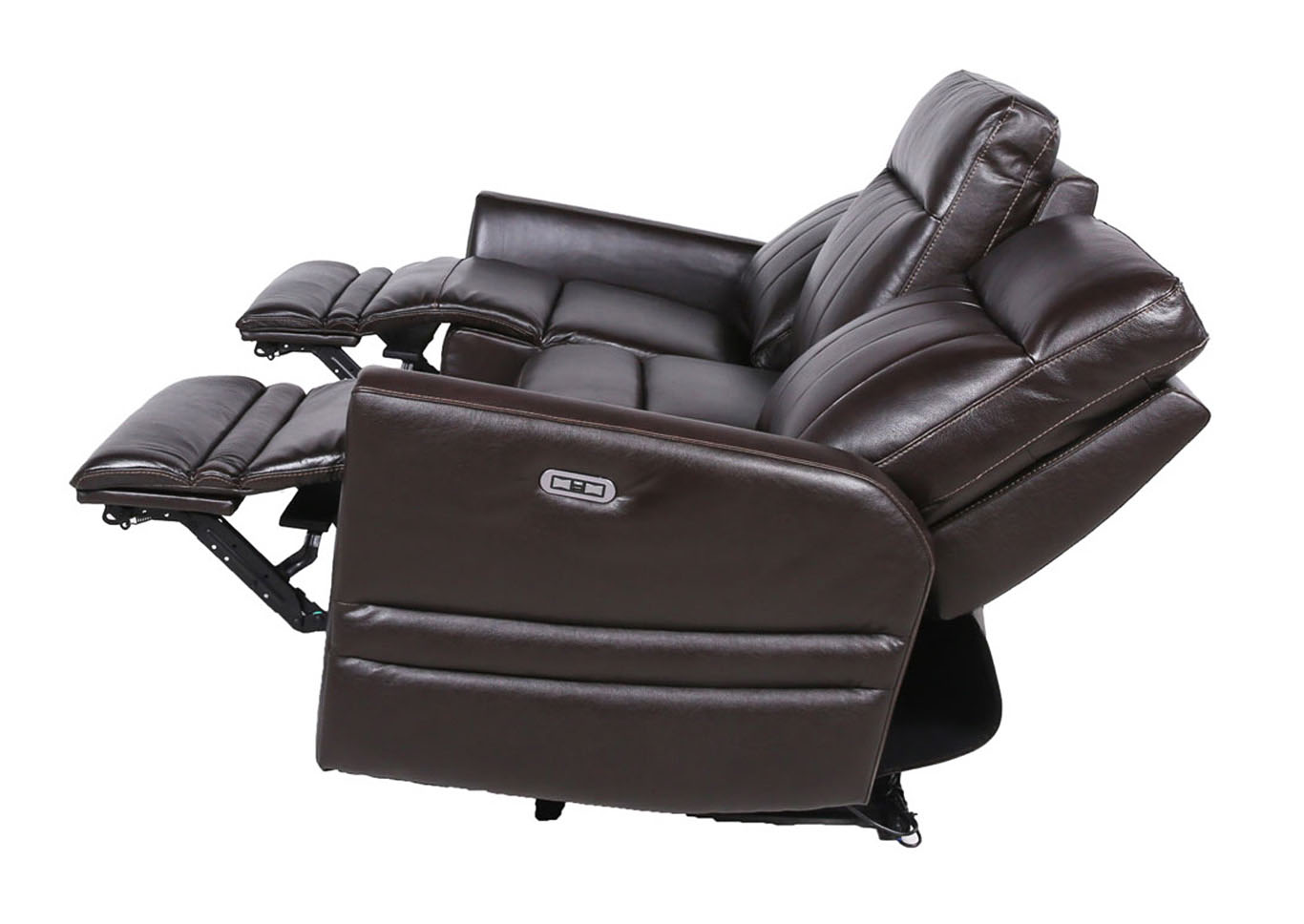 Coachella Black Recliner Chair,Steve Silver