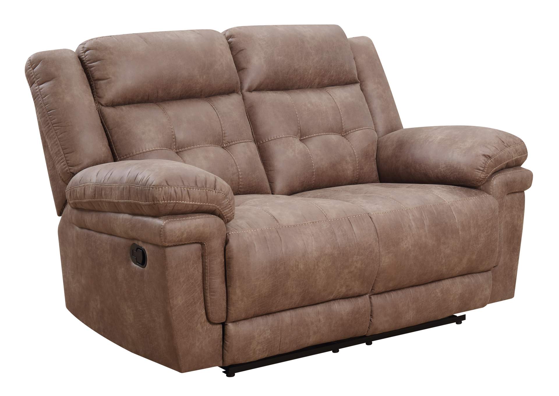 Anastasia Cocoa Recliner Loveseat,Steve Silver