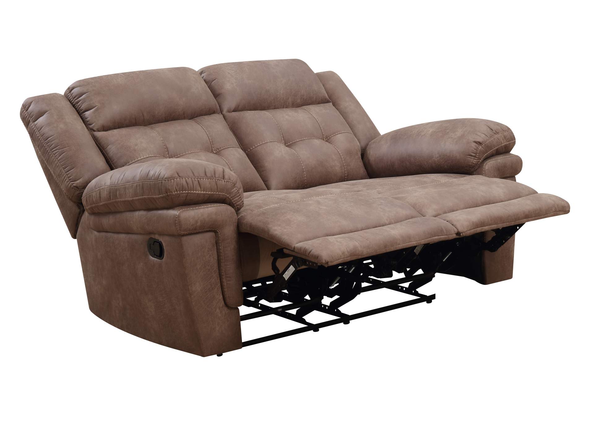 Anastasia Cocoa Recliner Loveseat,Steve Silver