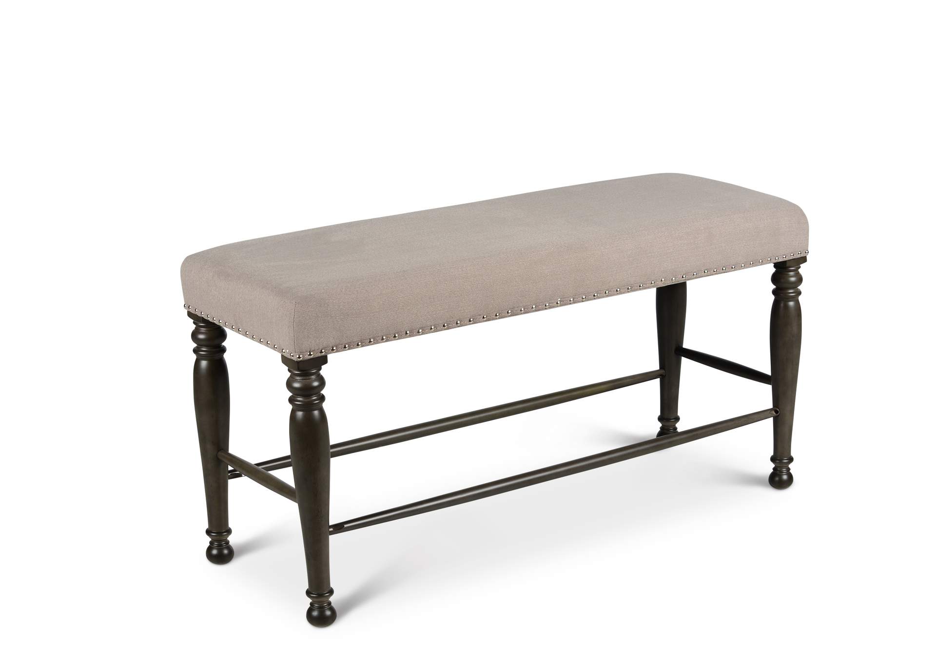 Caswell Grey Counter Bench,Steve Silver