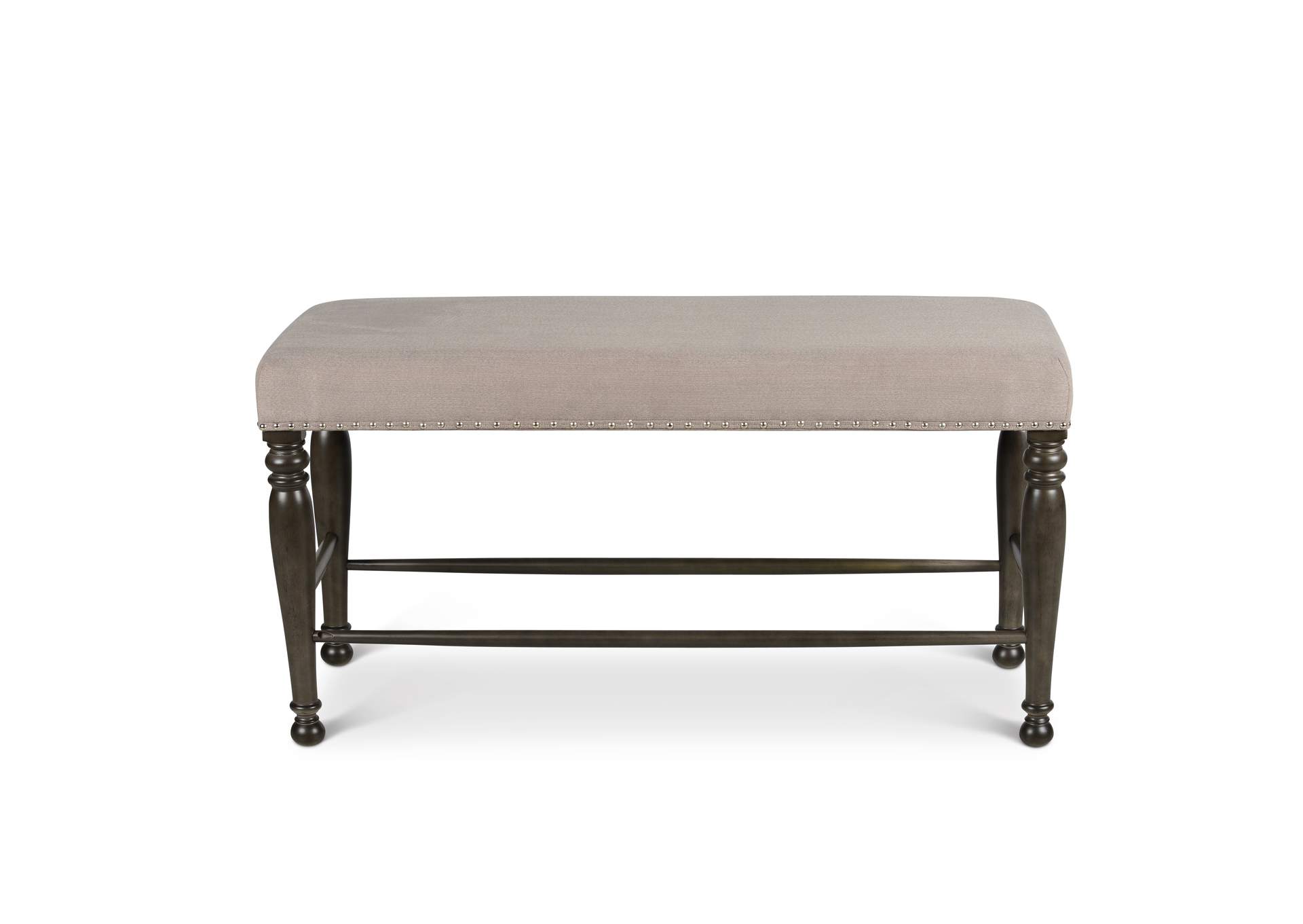 Caswell Grey Counter Bench,Steve Silver