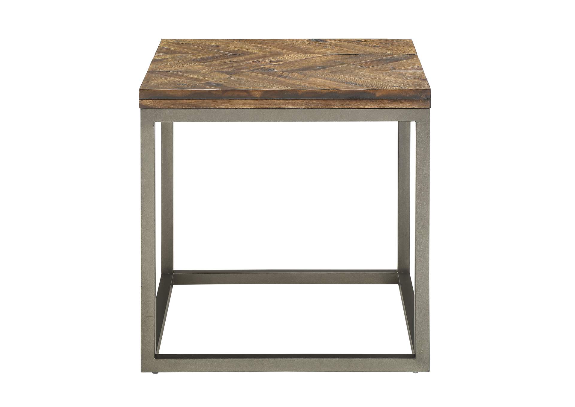 Lorenza Brown End Table,Steve Silver