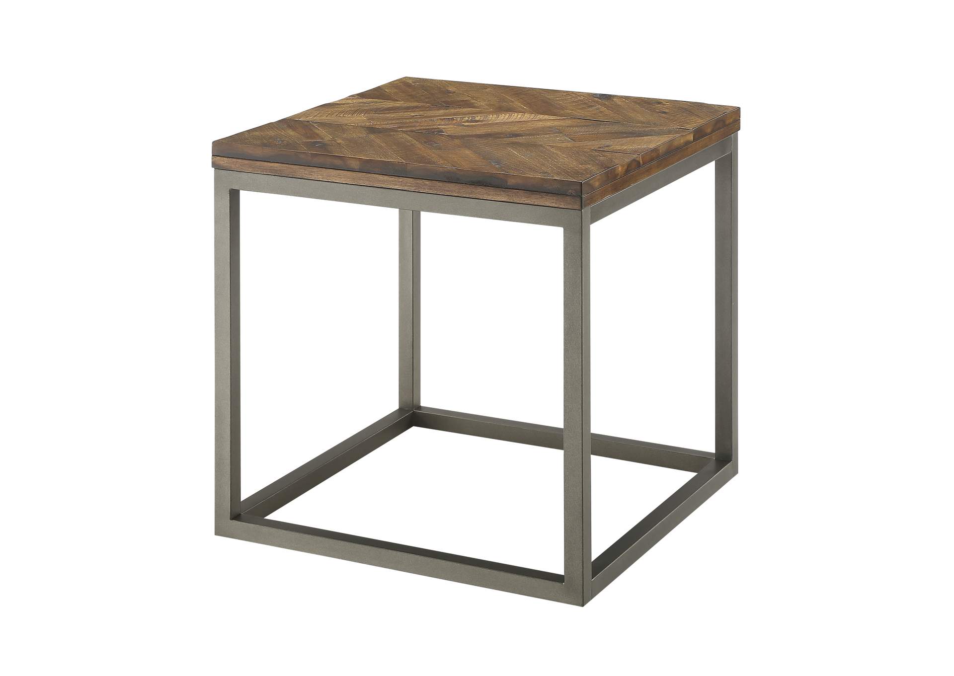 Lorenza Brown End Table,Steve Silver