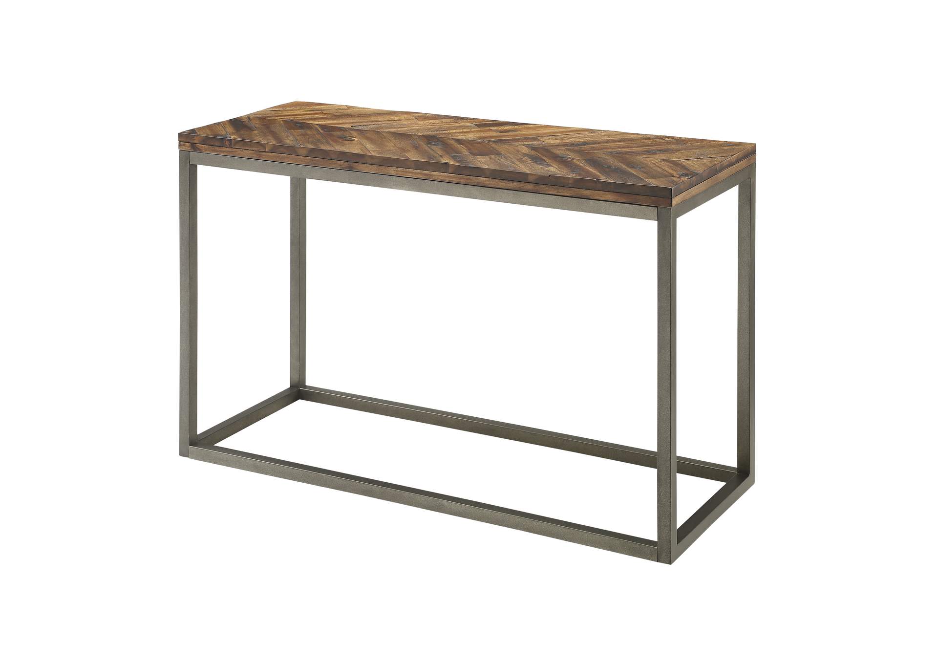 Lorenza Brown Sofa Table,Steve Silver