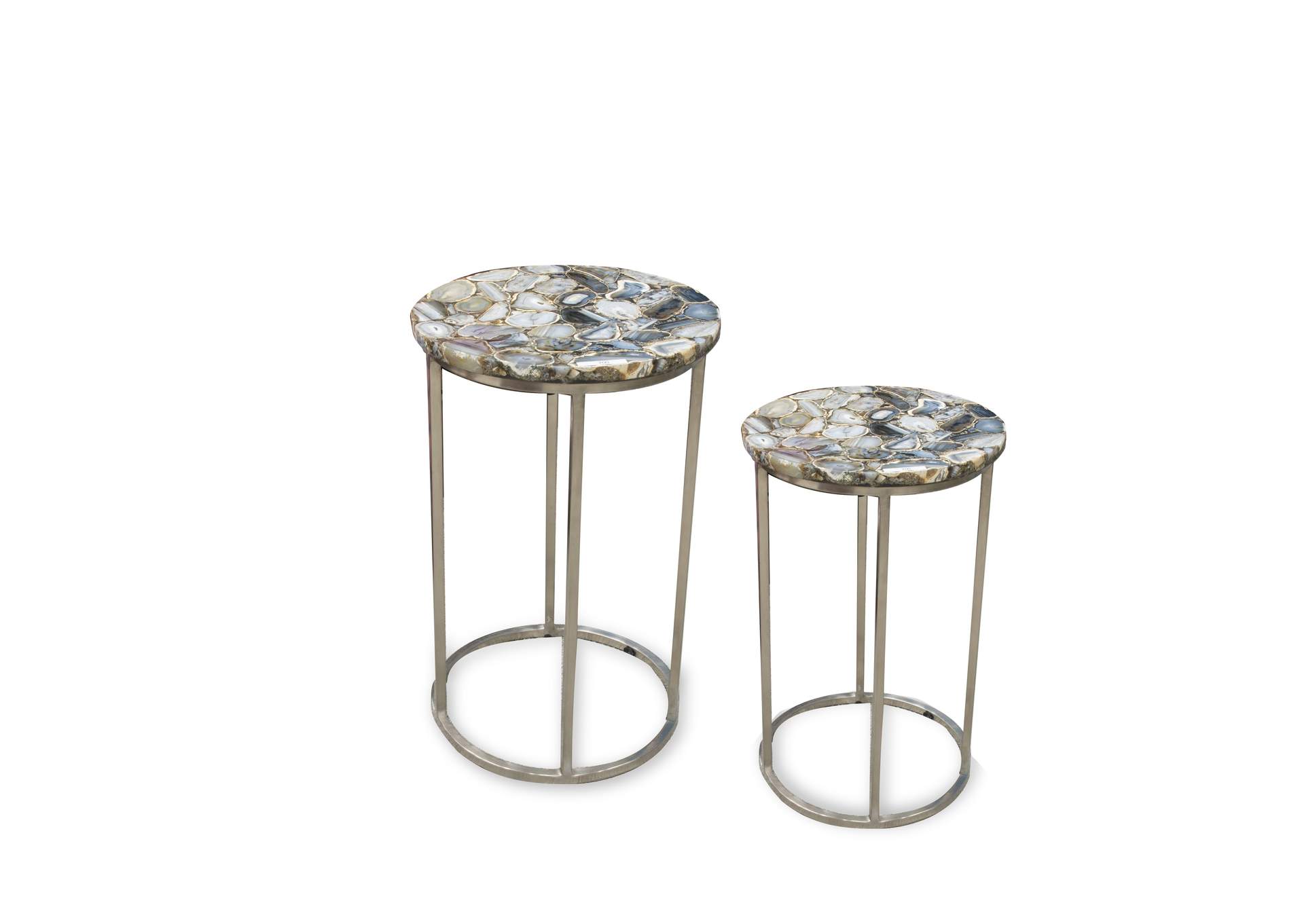 Onyx Agate Nesting Table,Steve Silver