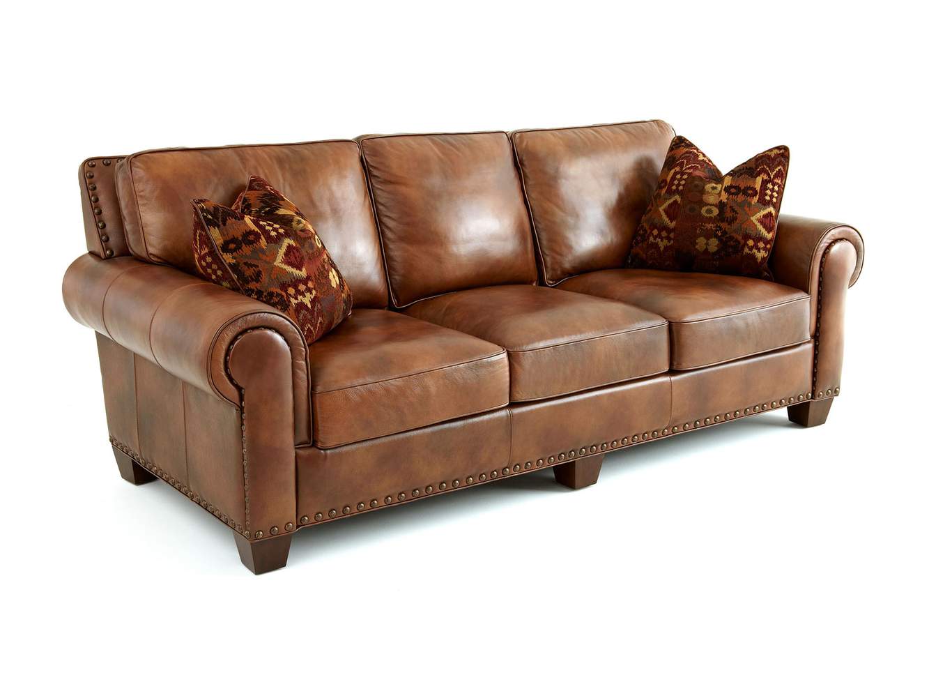 Silverado Brown Sofa,Steve Silver