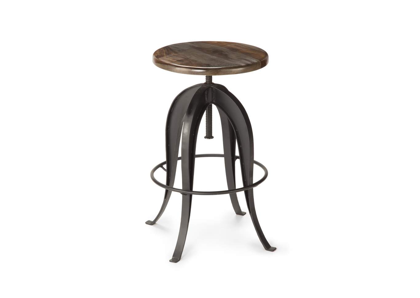 Sparrow Brown Round Setup Stool [2/ctn],Steve Silver