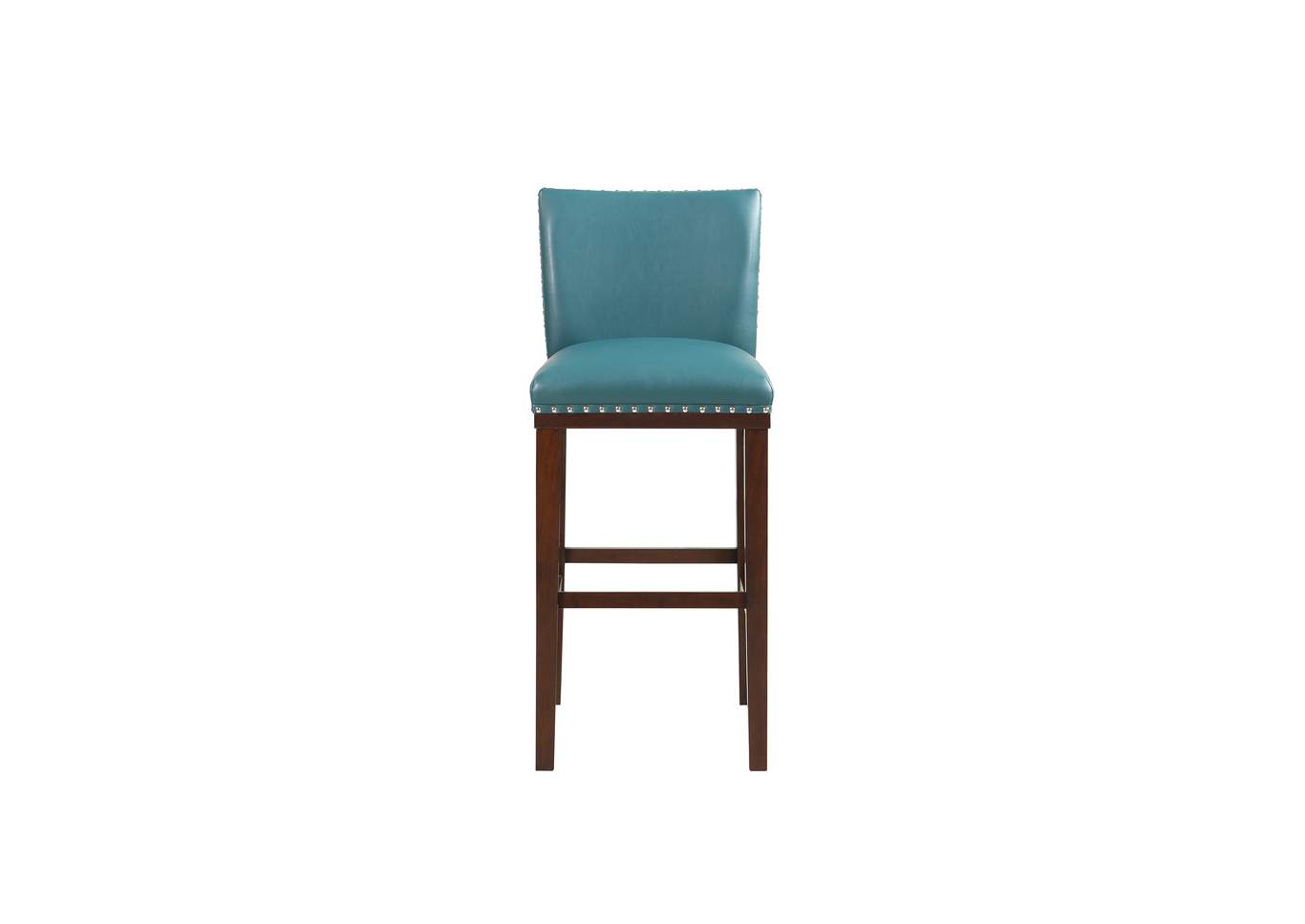 Tiffany Blue KD Bar Chair,Steve Silver