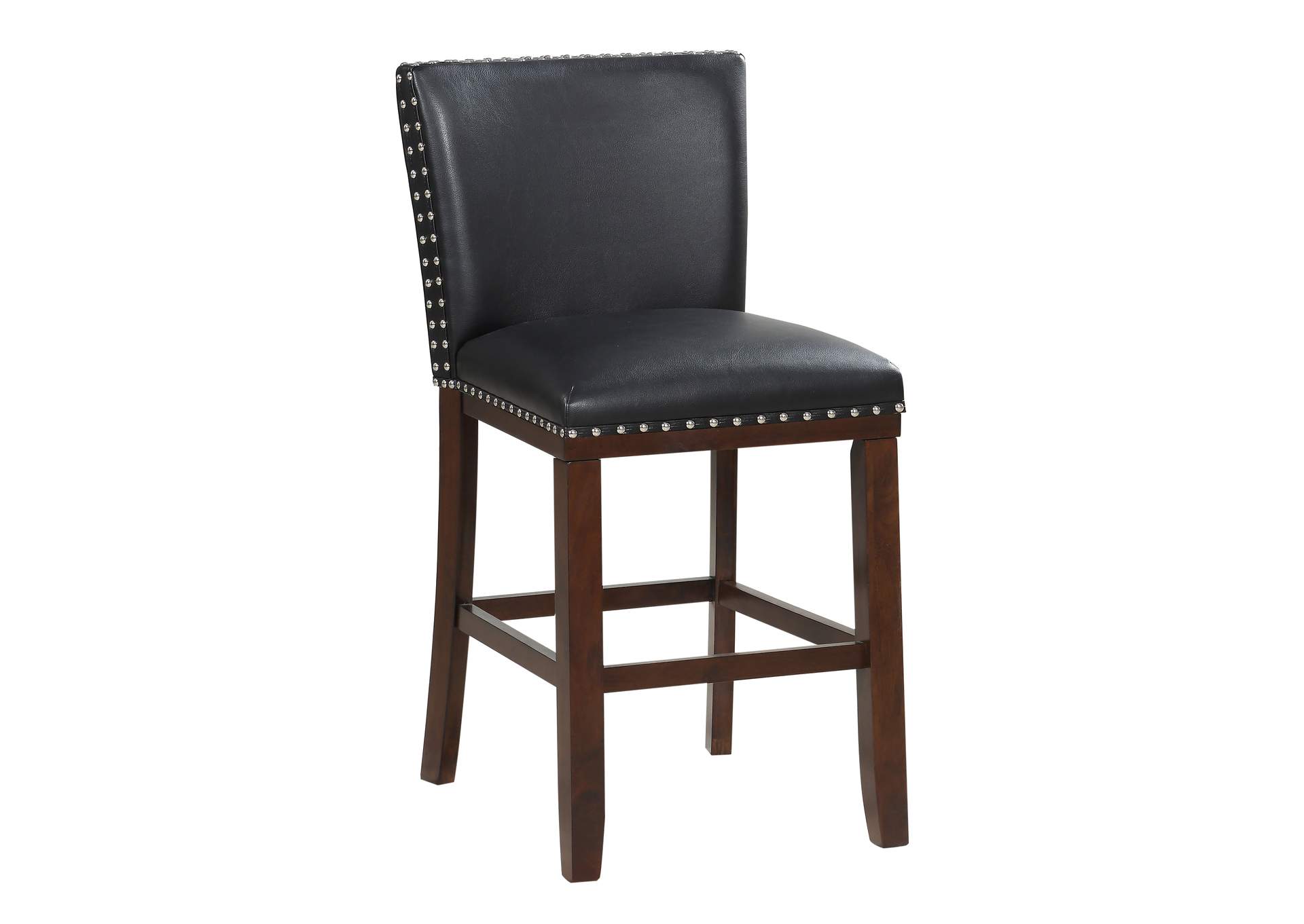 Tiffany Black KD Counter Dining Chair [2/Ctn],Steve Silver