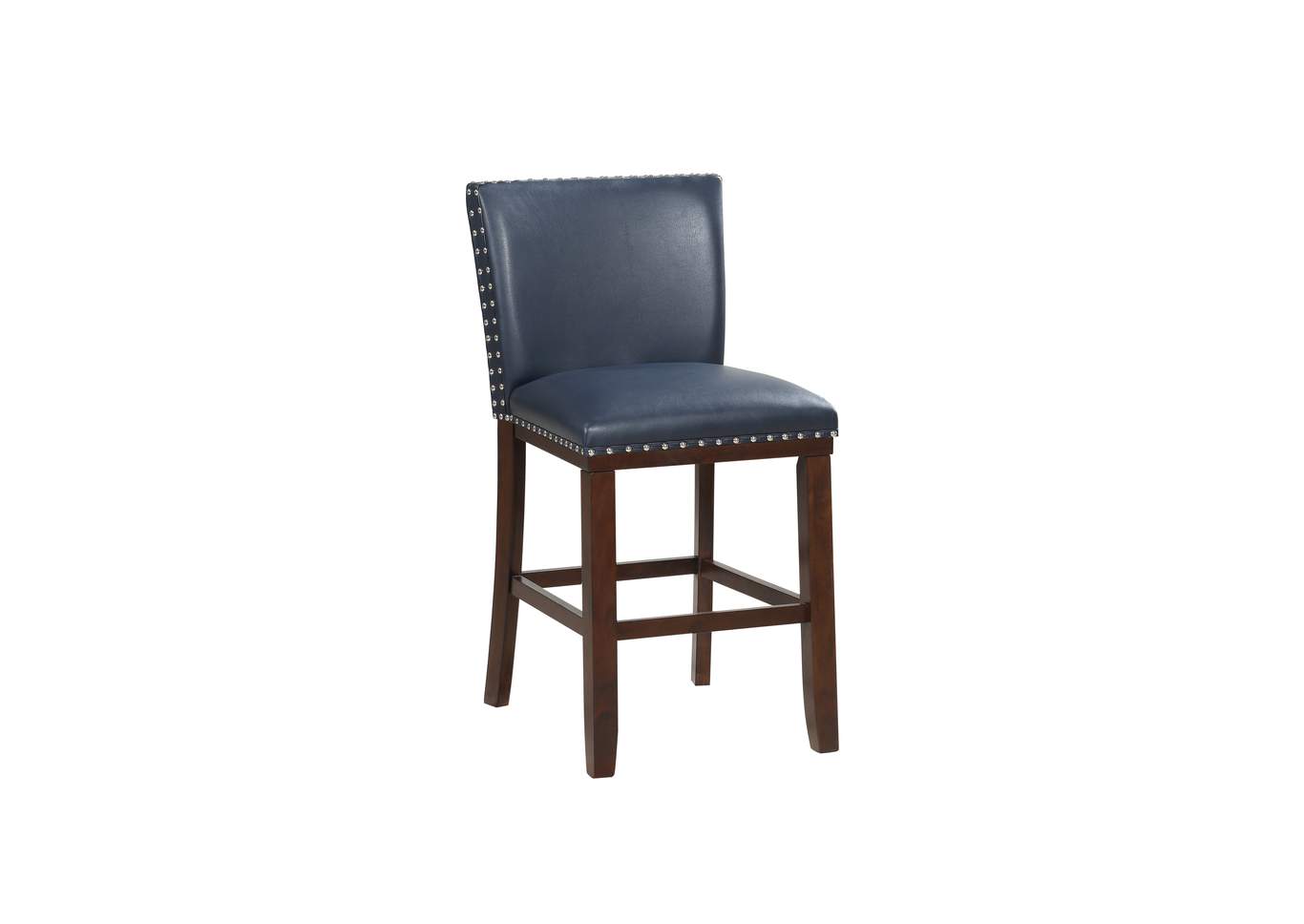 Tiffany Navy KD Counter Dining Chair [2/Ctn],Steve Silver