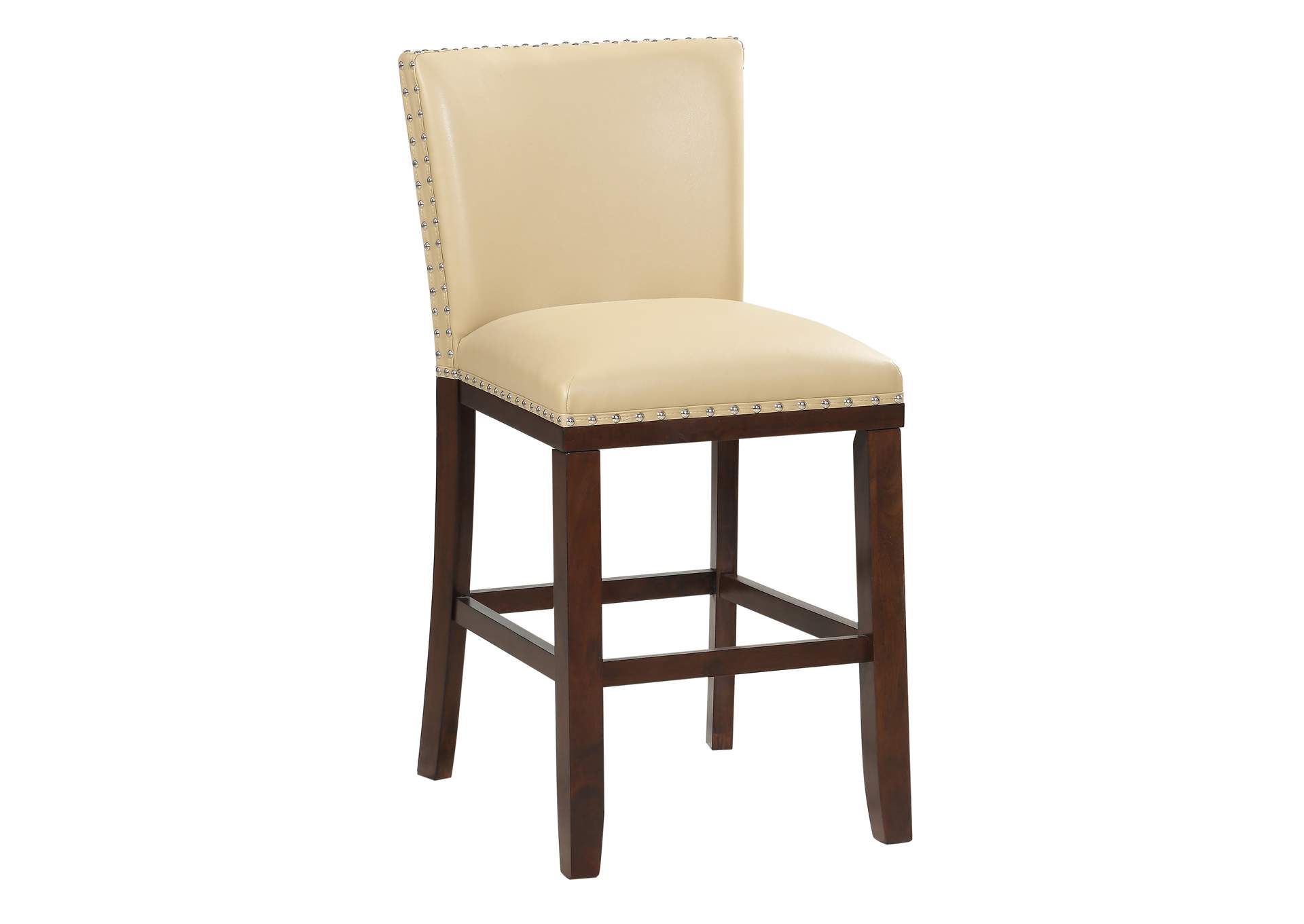 Tiffany White KD Counter Dining Chair [2/Ctn],Steve Silver