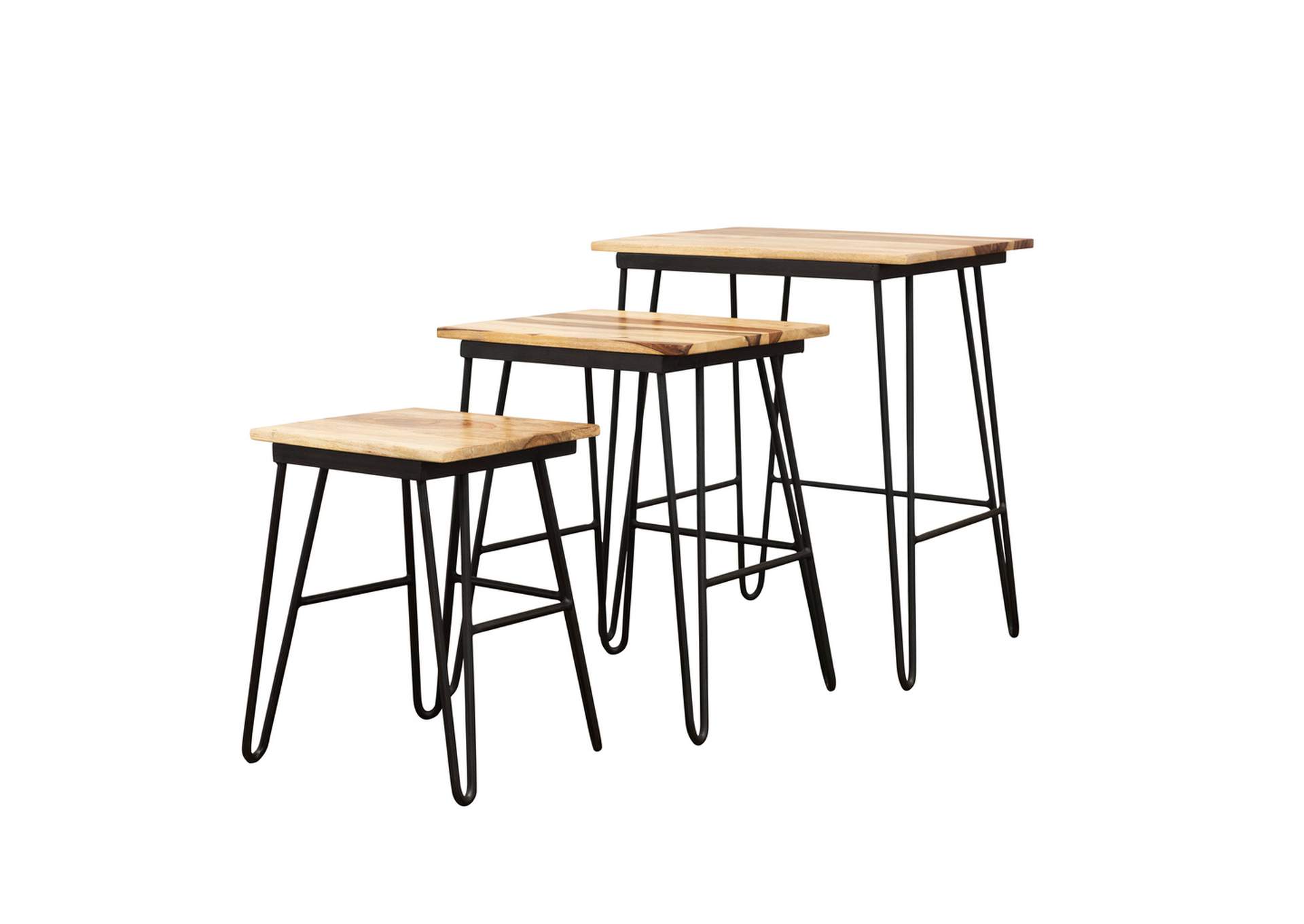 Tristan Brown Nesting Tables,Steve Silver