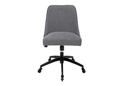 Kinsley Grey Kidney Shaped Desk W/ Swivel Chair,Steve Silver