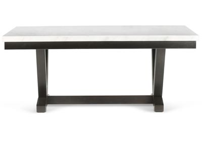 Finley White Marble Top Dining Table,Steve Silver