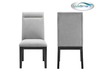 Image for Yves Grey Performance Dining Chair [2/Ctn]