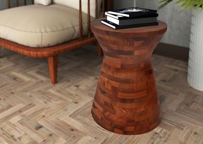 Domingo Matte Accent Table,Steve Silver