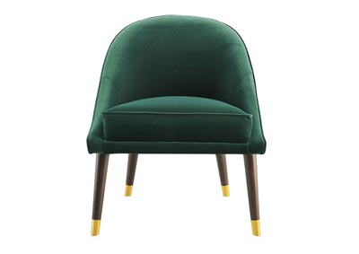 Avalon Green Velvet Accent Chair,Steve Silver