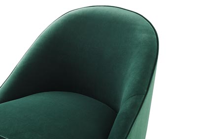 Avalon Green Velvet Accent Chair,Steve Silver
