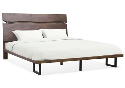 Pasco Brown Panel King Bed,Steve Silver