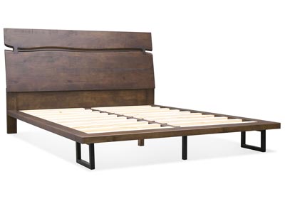 Pasco Brown Panel King Bed,Steve Silver