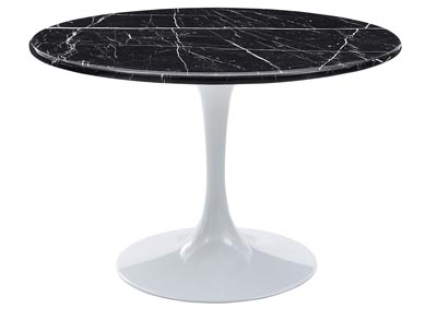 Image for Colfax Black Round Marble Dining Table