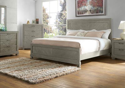 Image for Montana Grey Panel King Bed