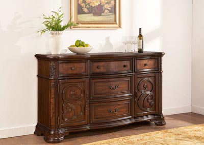 Image for Royale Pecan Brown Buffet