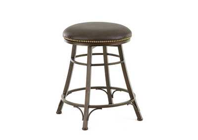 Image for Bali Brown Swivel Counter Stools [Set of 2]