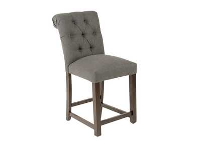 Image for Benson Taupe Upholstered Counter Dining Chair [2/Ctn]