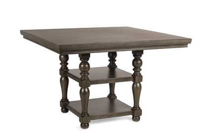 Caswell Grey Counter Dining Table,Steve Silver