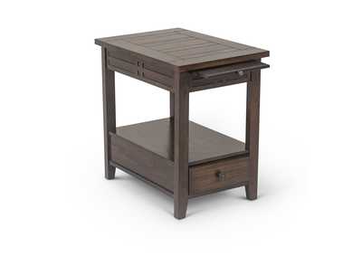 Image for Crestline Brown Chairside End Table