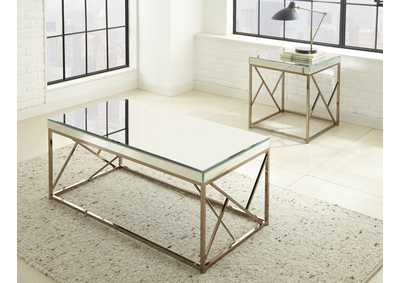 Image for Evelyn Copper Cocktail Table