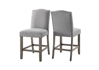 Image for Grayson Grey Counter Dining Chair [2/Ctn]