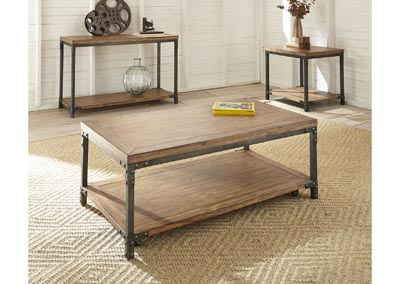 Image for Lantana Brown Cocktail Table w/Caster