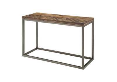 Lorenza Brown Sofa Table,Steve Silver