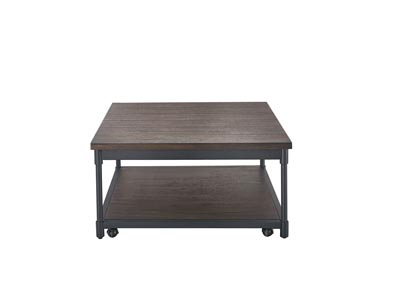 Prescott Grey Lift Top Square Cocktail Table w/Casters,Steve Silver