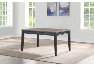 Image for Raven Noir Grey Dining Table