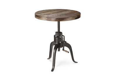 Image for Sparrow Brown Round Crank Table