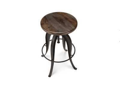 Sparrow Brown Round Setup Stool [2/ctn],Steve Silver