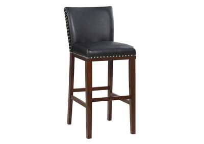 Tiffany Black KD Bar Chair,Steve Silver