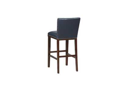 Tiffany Navy KD Bar Chair,Steve Silver