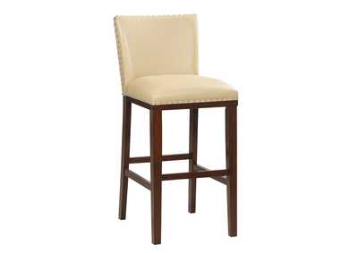 Tiffany Beige KD Bar Chair,Steve Silver